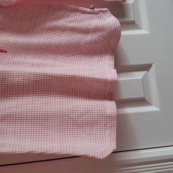 T-by Talbots Pink Long Neck Top probably size M - Picture 4 of 6